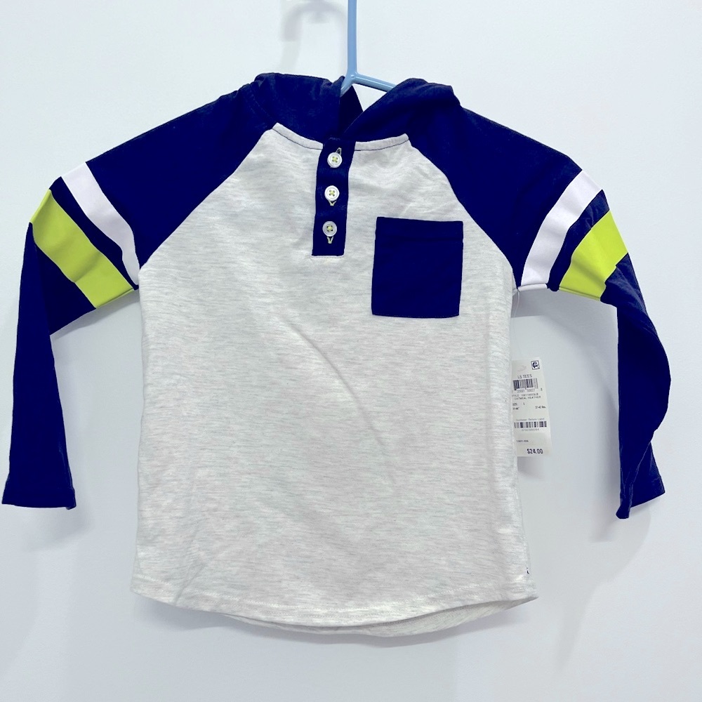 Epic threads hooded shirt size 5
